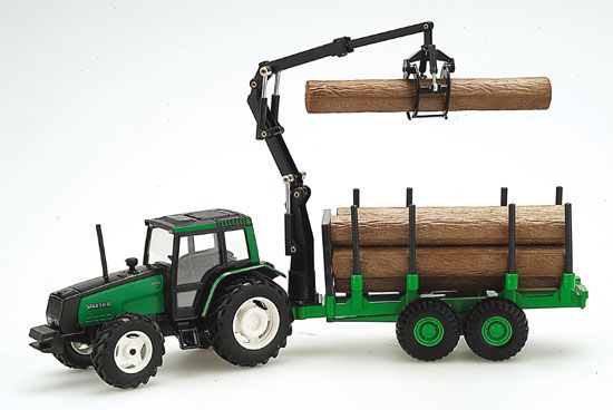 JOA254OS - VALTRA 6850 avec remorque Forestière - OFFRE SPECIALE 300 € d'achat - 1