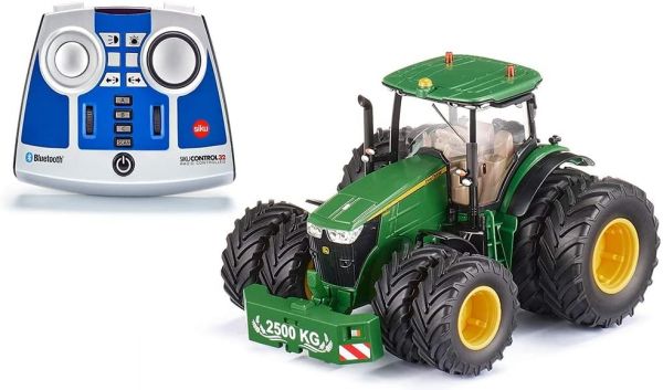 SIK6736 - JOHN DEERE 7290R roues jumelées Radiocommandé avec télécommande Bluetooth - 1