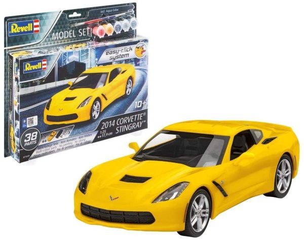 REV67449 - Model set CORVETTE Stingray 2014 avec peinture à assembler - 1