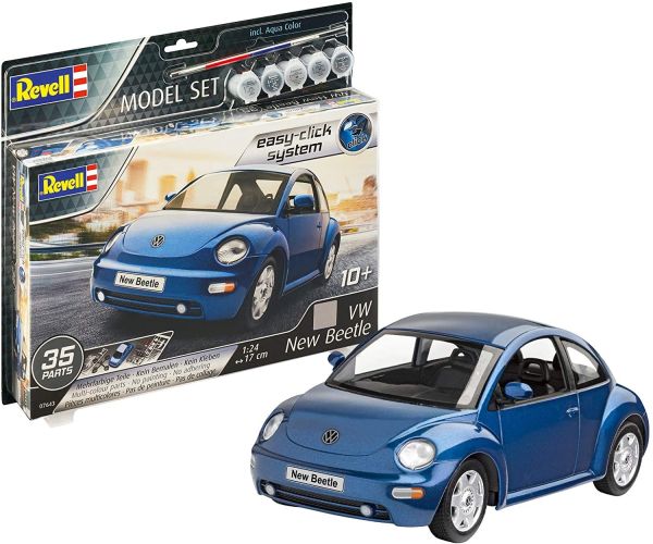 REV67643 - Model set VOLKSWAGEN New Beetle avec peinture à assembler - 1