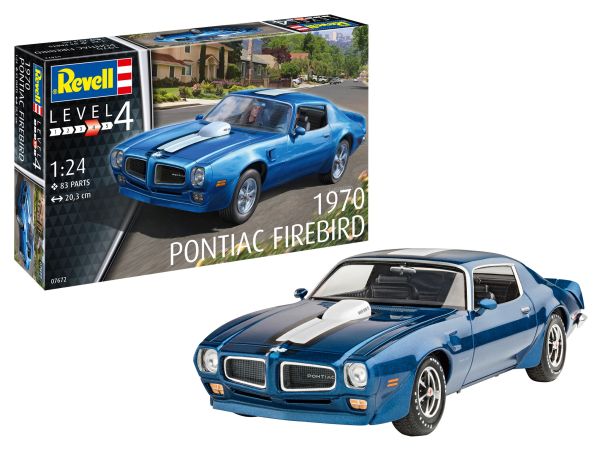 REV67672 - Model set PONTIAC FIREBIRD 1970 à assembler avec peinture - 1