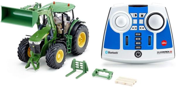 SIK6795 - JOHN DEERE 7310R avec chargeur Radiocommandé avec télécommande Bluetooth - 1