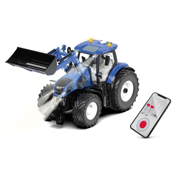 SIK6797 - NEW HOLLAND T7.315 avec chargeur Radiocommandé par l'application Bluetooth (sans télécommande) - 1