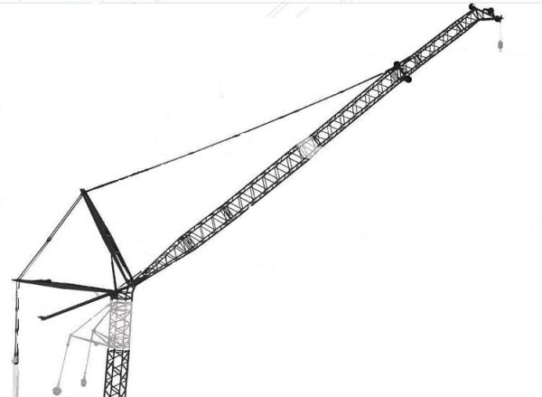 NZG7322/50 - Extension de fléche 54m Pour grue LIEBHERR LTM 11200-9.1 Black - 1