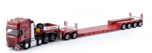 TEK69764 - SCANIA R-Streamline Topline 8x4 avec porte engins surbaissé 2+4 Essieux  WIMMER SPEDITION - 1