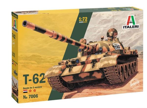 ITA7006 - Char T-62 à assembler et à peindre - 1
