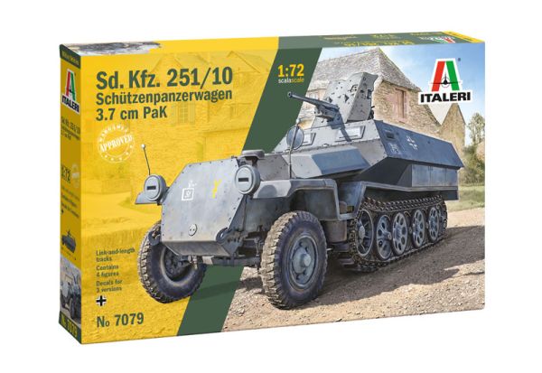 ITA7079 - Sd.Kfz.251/10 à assembler et à peindre - 1