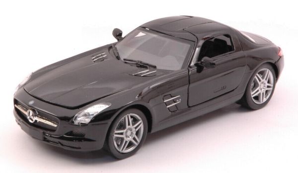 NEW71263C - MERCEDES-BENZ SLS AMG noir - 1