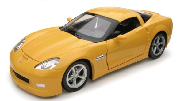 NEW71263E - CHEVROLET Corvette grand sport jaune - 1