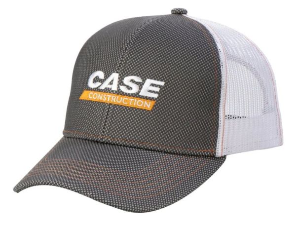 721264 - Casquette gris avec filet blanc CASE IH Construction - 1