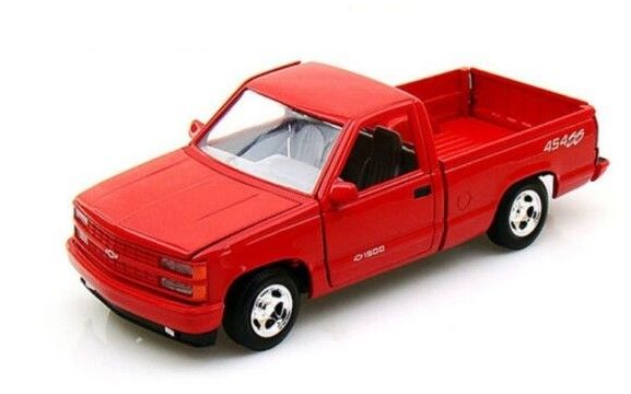 MMX73203 - CHEVROLET 454 SS Pick-Up  1992 Rouge - 1