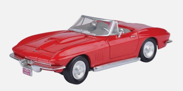 MMX73224ROUGE - CHEVROLET Corvette cabriolet 1967 Rouge - 1