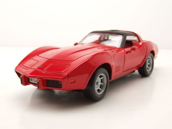 MMX73244ROUGE - CHEVROLET Corvette C3 1979 rouge - 1