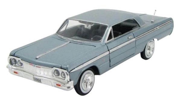 MMX73259BLEU - CHEVROLET Impala 1964 Bleu métallique - 1