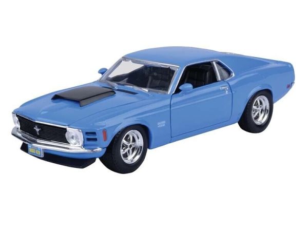 MMX73303BLEU - FORD Mustang Boss 429 1970 Bleu - 1