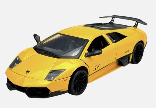 MMX73350JAUNE - LAMBORGHINI Murcielago LP 670-4 SV 2010 jaune - 1