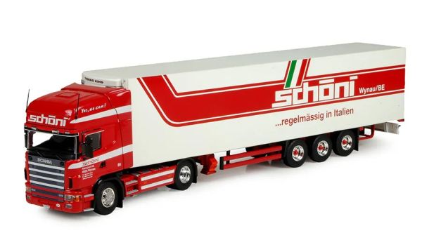 TEK73906 - SCANIA 124 Topline 4x2 avec remorque frigo 3 Essieux SCHONI - 1