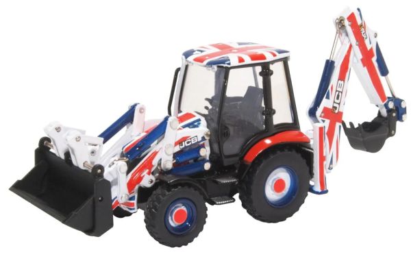 OXF763CX002 - Tractopelle JCB 3CX - UNION JACK - 1