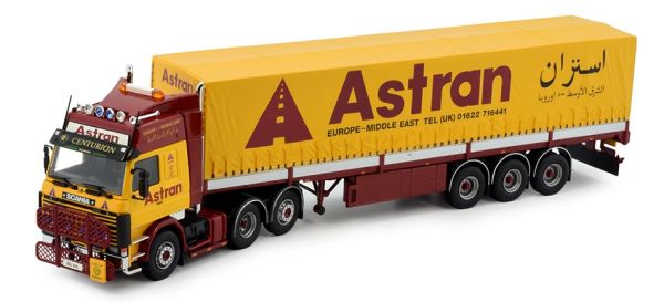 TEK76969 - SCANIA R143 6x2 avec remorque bâchée 3 Essieux ASTRAN - 1