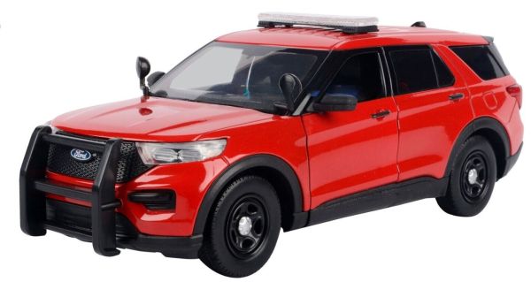 MMX76988ROUGE - FORD Police Interceptor utility 2022 rouge - 1