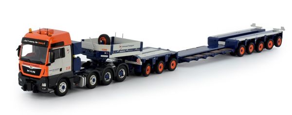 TEK77049 - MAN TGX XXL 8x4 avec porte engins 3+5 Essieux UNIVERSAL - 1