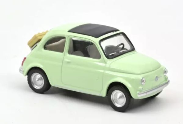 NOREV771201 - FIAT 500 F 1965 Vert clair Jet-Car - 1