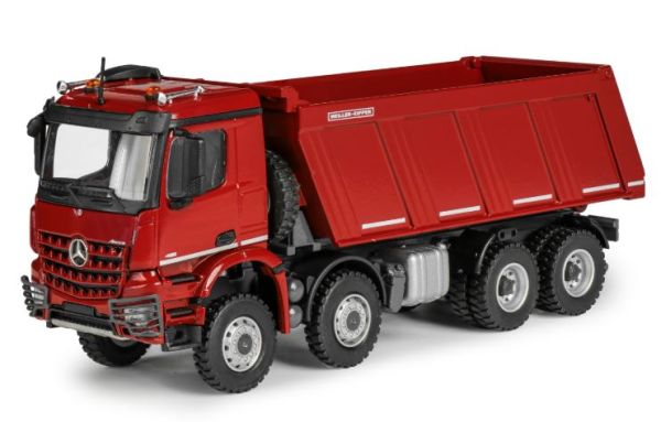 CON78259/01 - MERCEDES-BENZ Arocs 8x4 benne Meiller rouge - 1