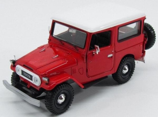 MMX79323ROUGE - TOYOTA FJ40 1974 rouge et blanc - 1