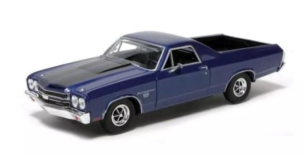 MMX79347BLEU - CHEVROLET El Camino SS 396 1970 bleu - 1