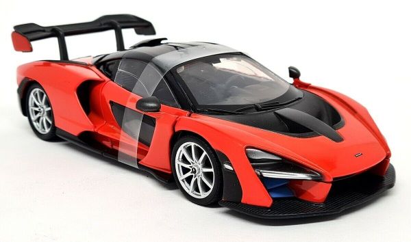 MMX79355TMOR - McLAREN Senna Trophy Mira Orange et noire - 1