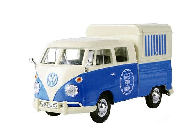 MMX79576 - VOLKSWAGEN Tl Type 2 Food Truck Bleu et blanc - 1