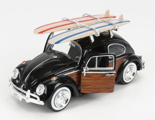 MMX79591 - VOLKSWAGEN Beetle 1966 Noir avec surf - 1