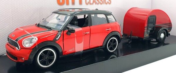 MMX79761 - MINI COOPER Countryman S avec caravane Rouge - 1