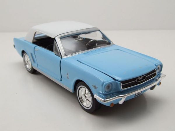 Ford Mustang 1964 James Bond Thunderball - Modèle Réduit 1/24 Motormax 79855 - Neuf En Boîte