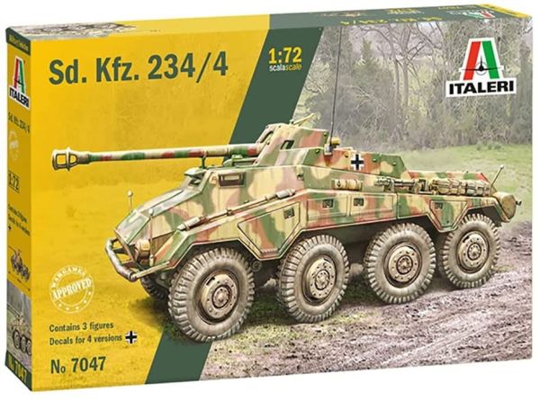 ITA7047 - Char Sd.Kfz.234/4 à assembler et à peindre - 1