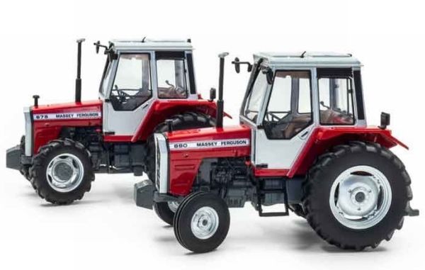 UH7121 - MASSEY FERGUSON 675 4wd + MASSEY FERGUSON 690 2 wd - 1