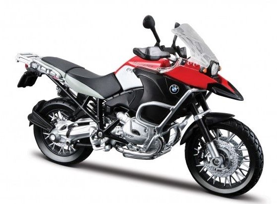 MST7123 - BMW R1200 GS 2007 Rouge et noire - 1
