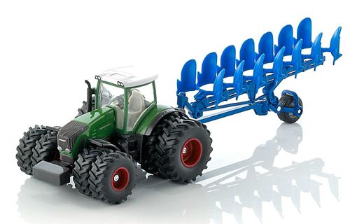 SIK1955 - FENDT 936 8 Roues avec charrue LEMKEN Ech:1/50 - 1