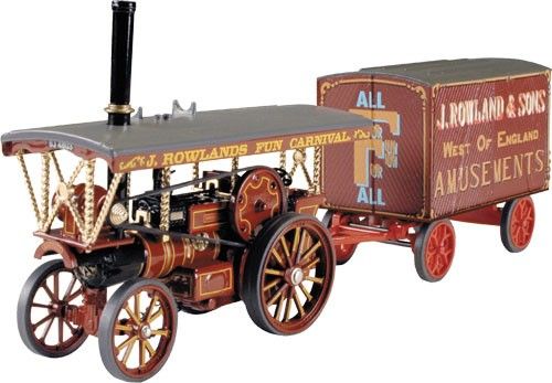 CORCC20309 - Locomobile BURRELL avec remorque - 1