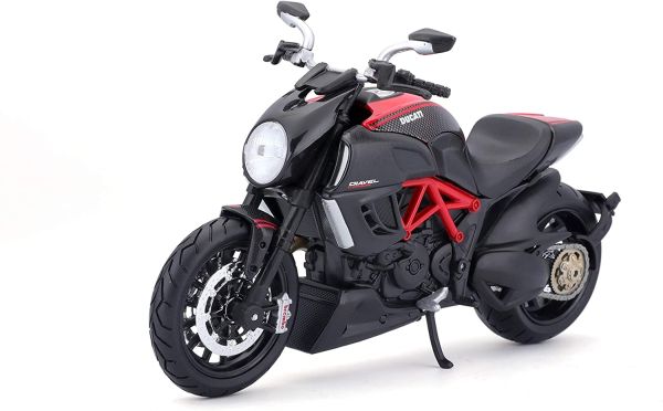 MST12-DUC-DIAVEL - DUCATI Diavel Carbon Noire et rouge - 1