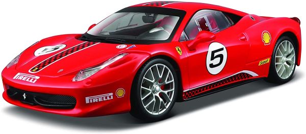 BUR26302ROWI - FERRARI 458 Challenge #5 Rouge - 1