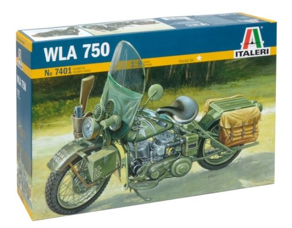 ITA7401 - Moto WLA 750 à assembler et à peindre - 1