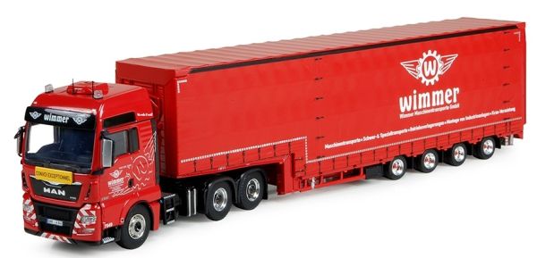 TEK74010 - MAN TGX XXL 6x4 Avec remorque 4 Essieux WIMMER FELBERMAYR - 1