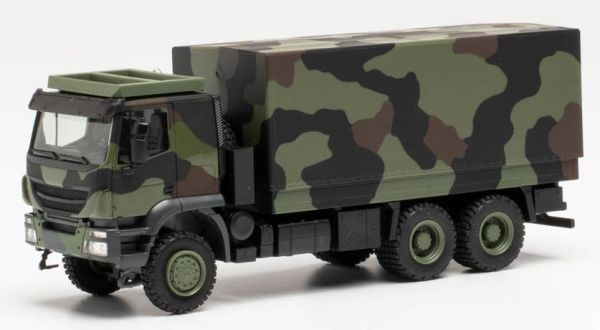 HER746786 - IVECO Trakker 6x6 porteur bâchée camouflage - 1