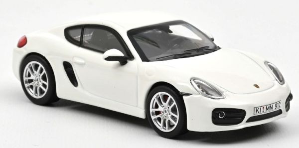 Maquette voiture : Metal Kit : Porsche Cayman S blanche