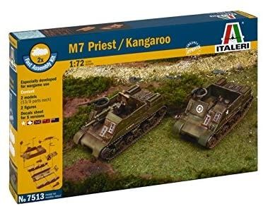 ITA7513 - Chars M7 Priest/Kangaroo montage rapide à assembler et à peindre - 1