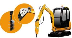 JOA403 - Coffret Minipelle JCB 8016 avec Accessoires - 1