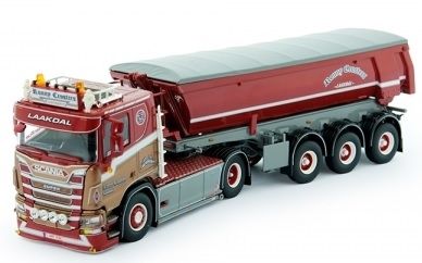 TEK75429 - SCANIA R 4x2 avec benne bâchée 3 Essieux CEUSTERS - 1