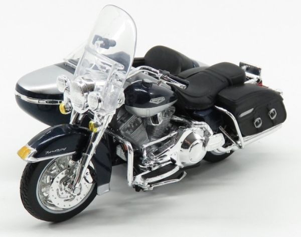 MST762-201 - HARLEY DAVIDSON  FLHRC Road King Classic sidecar 2001 Bleue - 1
