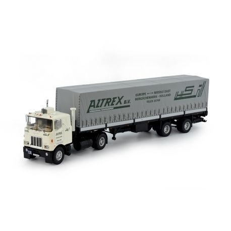 TEK76414 - MACK F700 avec remorque bâchée 2 essieux ALTREX - 1